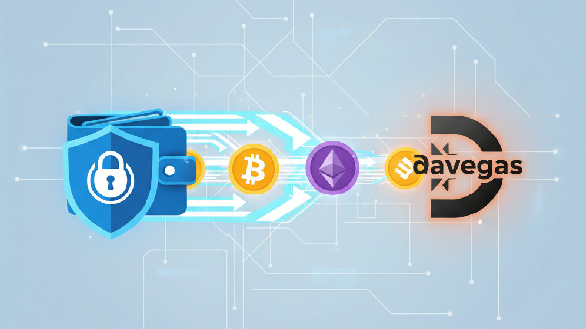 Davegas kripto cüzdan ile yapılan hızlı para transferleri