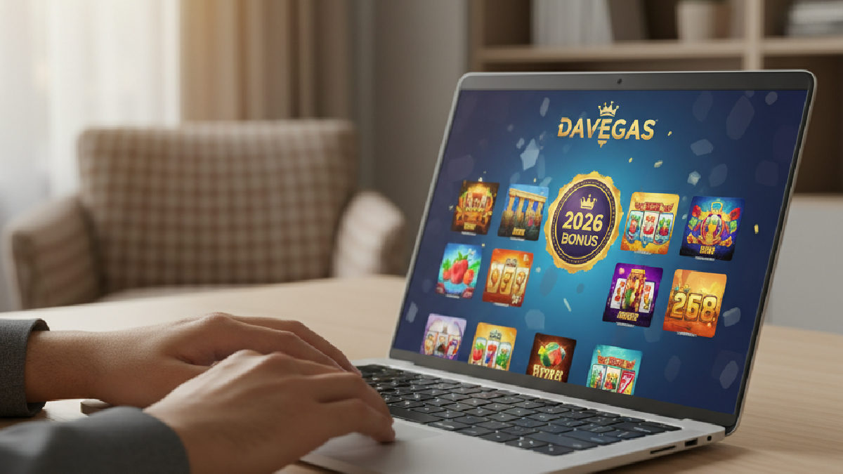 Davegas güncel giriş ile 2026 bonuslarını keşfederken online oyun keyfi.